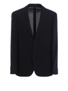 FAY VIRGIN WOOL TEXTURED BLAZER