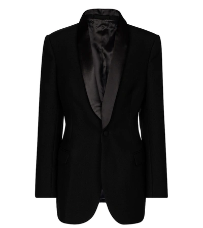 Wardrobe.nyc Tuxedo Blazer In Black