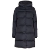MONCLER BURGAUX NAVY QUILTED SHELL JACKET,3248429