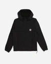 Carhartt Black Nimbus Pullover Jacket In Black