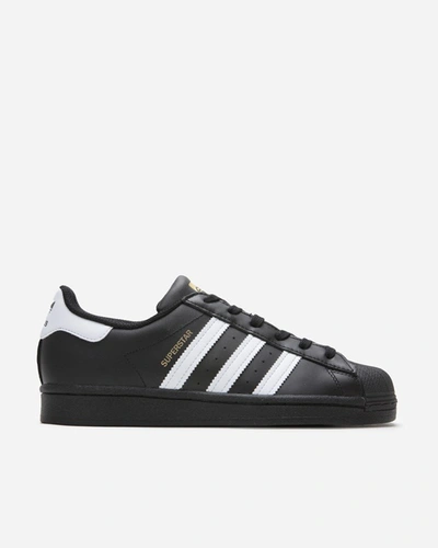 Adidas Originals Superstar Sneakers In Black And White