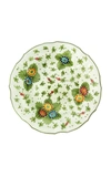 Moda Domus Fiorito By ; Set-of-four Hand-painted Ceramic Soup Bowls In Green