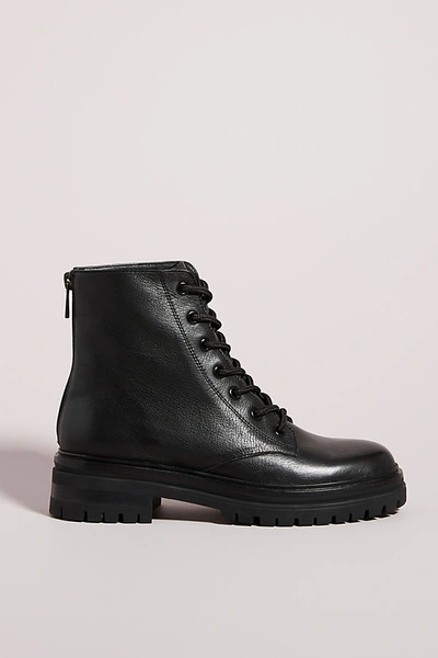 Silent D Abalee Lace-up Boots In Black