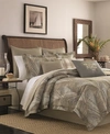 TOMMY BAHAMA HOME CLOSEOUT! TOMMY BAHAMA HOME RAFFIA PALMS REVERSIBLE 4-PC. QUEEN COMFORTER SET