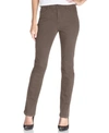 STYLE & CO PETITE TUMMY-CONTROL SLIM-LEG JEANS, PETITE & PETITE SHORT, CREATED FOR MACY'S