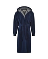 HANES PLATINUM HANES 1901 MEN'S ATHLETIC HOODED FLEECE ROBE