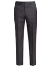 GIORGIO ARMANI MEN'S SOFT MICRO WOOL TROUSERS,0400010085376