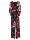 ALICE AND OLIVIA ROWLEY FLORAL JUMPSUIT,400011556653
