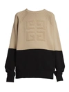 GIVENCHY WOMEN'S BI-COLOR INTARSIA CASHMERE KNIT SWEATER,0400011666092