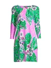 LILLY PULITZER OPHELIA FLORAL SHIFT DRESS,400013118272