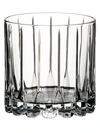 RIEDEL SET OF TWO CRYSTAL ROCKS GLASSES,400012834443