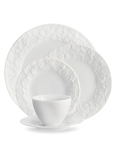 Michael Aram Forest Leaf 5-piece Place Setting In White