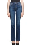 L Agence Oriana High Waist Straight Leg Jeans In Authentique