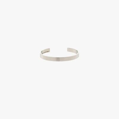 Le Gramme Sterling Silver Le 21g Ribbon Polished Bracelet