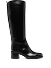SARTORE MARIE LEATHER BOOTS