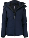 Canada Goose Chelsea Hooded Quilted Shell Down Jacket In Blue
