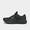 Brooks Women's Wide Width Adrenaline Gts 21 Running Sneakers From Finish Line In Black/black/ebony
