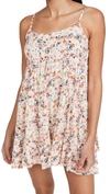 MINKPINK SAMARIA SUN TIERED MINI DRESS