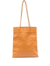MEDEA TALL BUSTED LEATHER TOTE