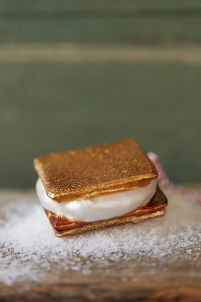 Terrain S'more Glass Ornament In Assorted