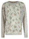 BRUNELLO CUCINELLI PRINTED EMBELLISHED SWEATER,11606257