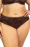 CURVY COUTURE TULIP LACE TRIM BRIEFS,1169