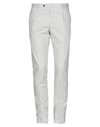 Pt Torino Man Pants Light Grey Size 36 Cotton, Elastane
