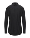 Saint Laurent Solid Color Shirt In Black