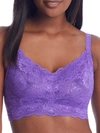 Cosabella Never Say Never Sweetie Curvy Bralette In Amethyst