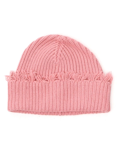 Alanui Pink Wool Hat