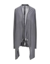 Rick Owens Cardigan In Slate Blue