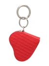 BALENCIAGA HEART COIN CASE KEYRING