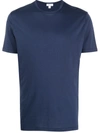 Sunspel Mens Navy Riviera Short-sleeve Cotton-jersey T-shirt Xxl In Blue