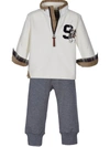 LAPIN HOUSE LAPIN BOYS TWO-PIECE TRACKSUIT
