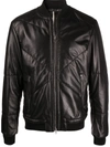 LOW BRAND LEATHER BOMBER JACKET