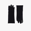 AGNELLE BLACK HYGIE GLOVES,HYGIE15696240