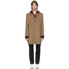 TIGER OF SWEDEN TAN CEMPSEY COAT