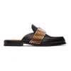 CHRISTIAN LOUBOUTIN BLACK BILLE EN TETE LOAFERS