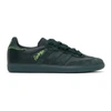 ADIDAS ORIGINALS GREEN JONAH HILL EDITION SAMBA SNEAKERS