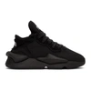 Y-3 BLACK KAIWA SNEAKERS