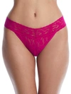 HANKY PANKY PLUS SIZE SIGNATURE LACE ORIGINAL RISE THONG