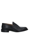 TRICKER'S TRICKER'S MAN LOAFERS BLACK SIZE 8.5 LEATHER,11809311IC 13