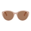 GUCCI PINK CAT-EYE SUNGLASSES