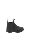 BLUNDSTONE ELASTICATED DETAIL ANKLE BOOT IN BLACK