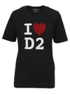 DSQUARED2 DSQUARED2 I LOVE D2 PRINT T