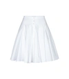 ALAÏA EDITION 1987 COTTON POPLIN MINISKIRT,P00527592