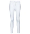 Alaïa Editions 1993 Mesh-detail Dentelle Leggings In White