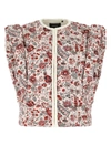 ISABEL MARANT ISABEL MARANT ADIENA FLORAL PRINTED VEST