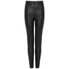 Paige Sheena High Waist Faux Leather Leggings In Black