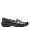Clarks Cora Daisy Womens Padded Insole Slip On Loafers In Black
